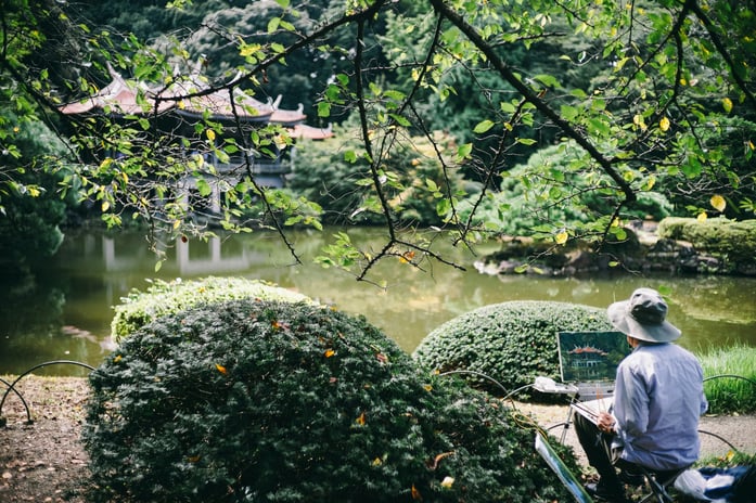 GX Outdoors Street and Park Furniture Insights:Shinjuku Gyoen National Garden