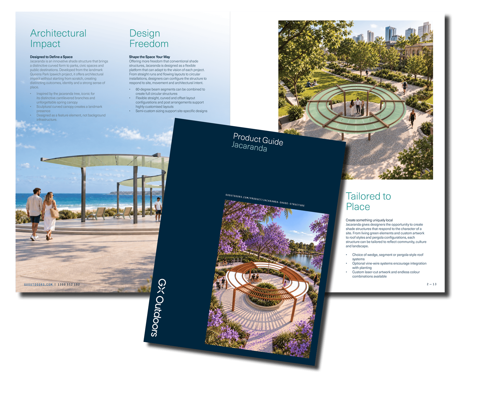 Jacaranda Product Guide Display