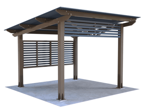 AKORA Skillion Shelter 3