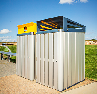 Quality Custom Bin Enclosures for Parks and Streets