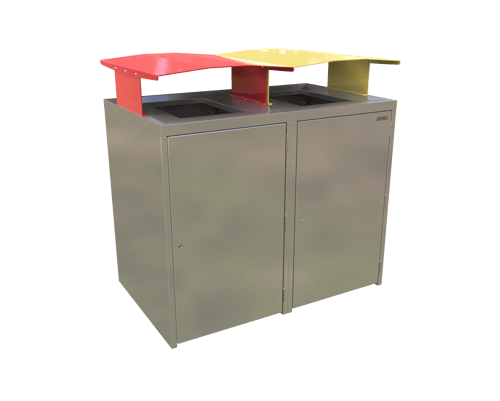 PR Metro Bin Enclosure Dual 001