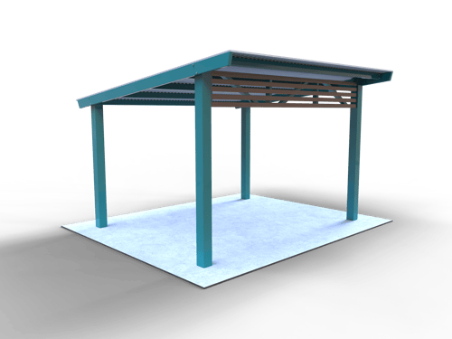 RSS-IG-DEL-001 - Turquoise - No Side Slats - WEB