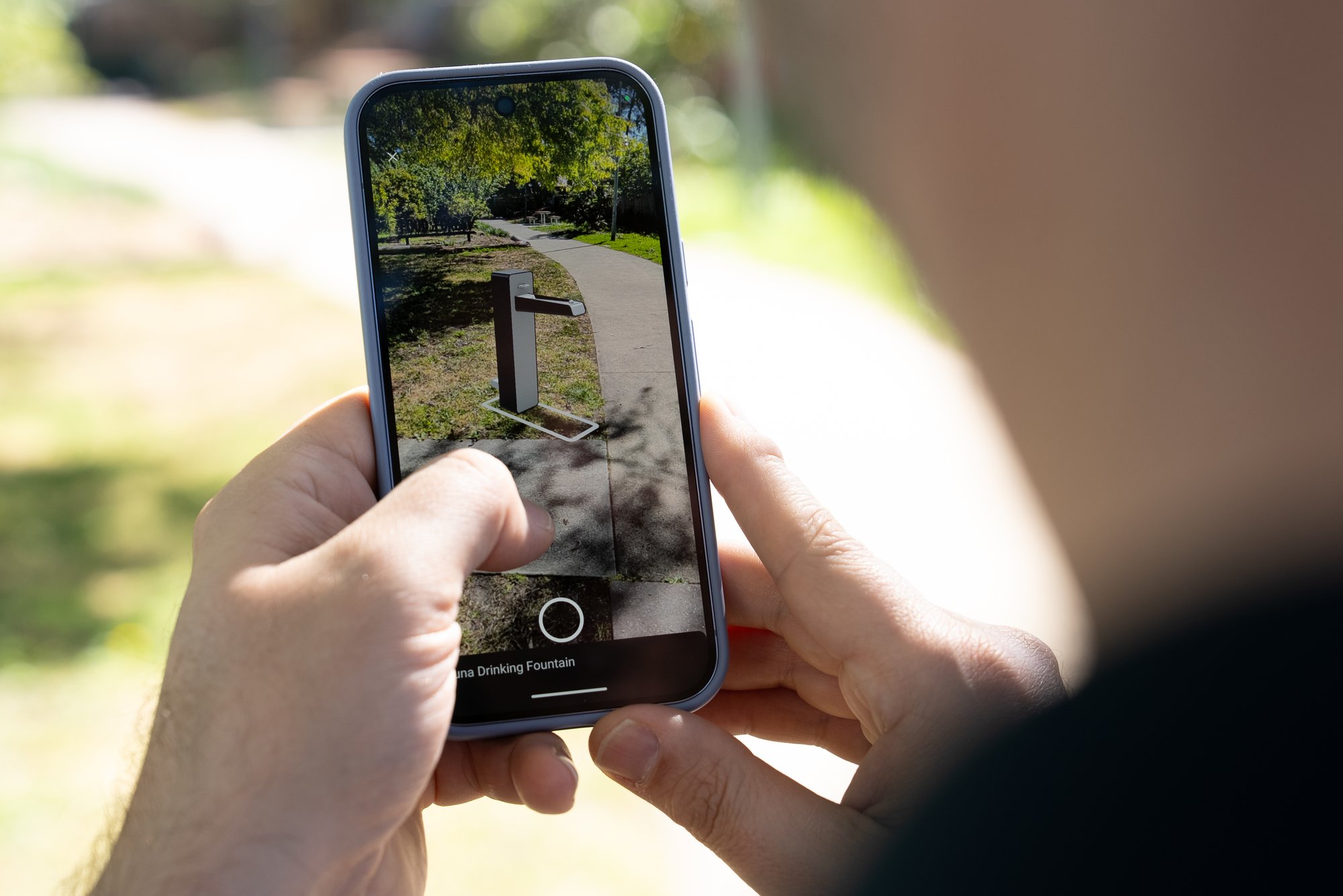 See Street and Park Furniture in Your Australian Project Space using the Augmented Reality Tool developed by GX Outdoors