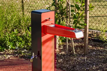 Watermark certified public drinking fountain Akuna by GX Outdoors installed at Dawn Walloon Estate, QLD Web Size (24)