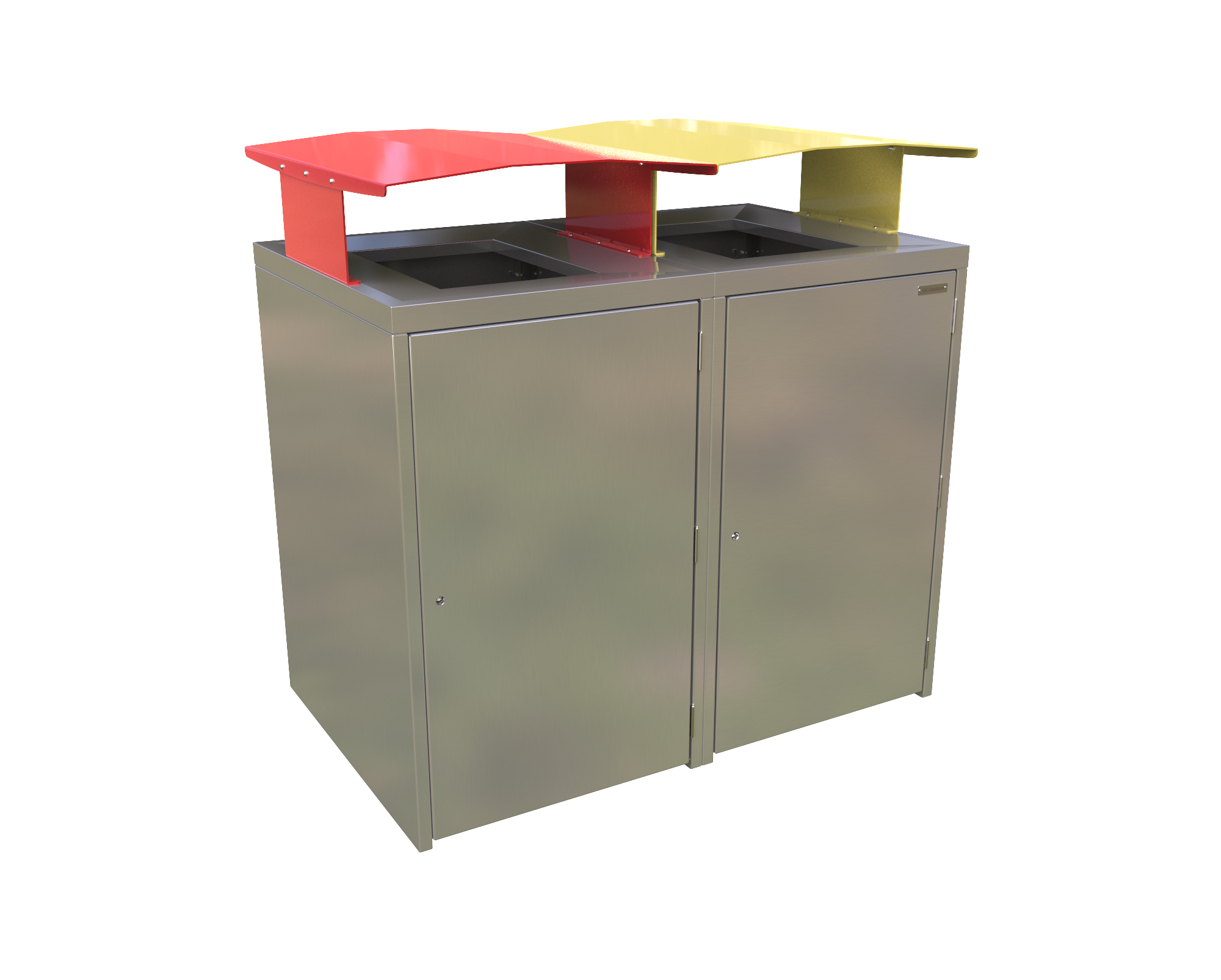 PR Metro Bin Enclosure Dual 001