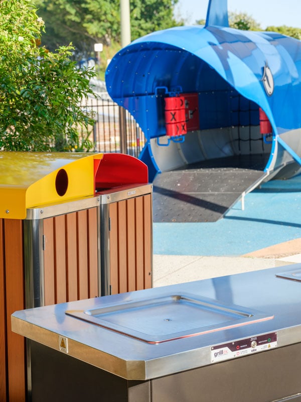 Livvi's Place Playground - Shark Park - Woolooware, NSW