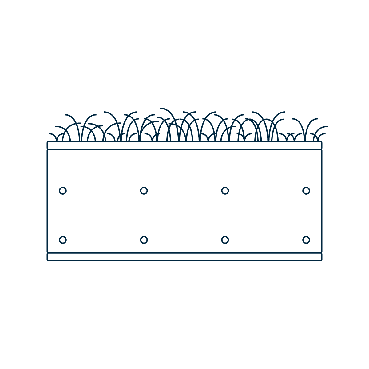 Sustainable Planter Box for Park and Street Spaces by GX Outdoors